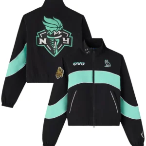 OVO x WNBA New York Liberty Black Track Jacket