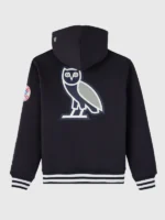 OVO x New Era Yankees Black Fleece Hoodie