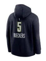 Nike Paige Bueckers Navy Dallas Wings Hoodie - Image 3