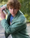 Percy Jackson and the Olympians Walker Scobell Green Jacket