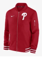Philadelphia Phillies Red Bomber Jacket