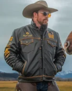 Rodeo Vegas 2025 PFR Olive Leather Jacket