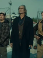 Revival Steven Ogg Wool Coat Black - Image 2