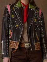 Rodeo Atomic Ranch Biker Leather Jacket