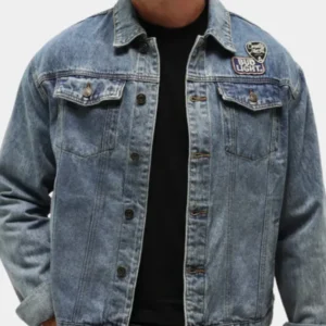 Rodeo Cowboy Bud Light Denim Jacket