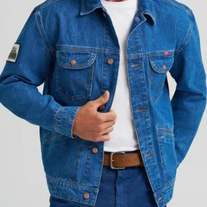 Rodeo Cowboy Coors Western Denim Jacket