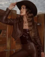 Camila Coelho Rodeo Cowgirl Leather Jacket
