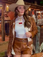Cowboy Festival Barretos Laura De Castro Meira Cowhide Jacket