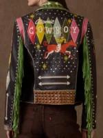 Rodeo Atomic Ranch Biker Leather Jacket
