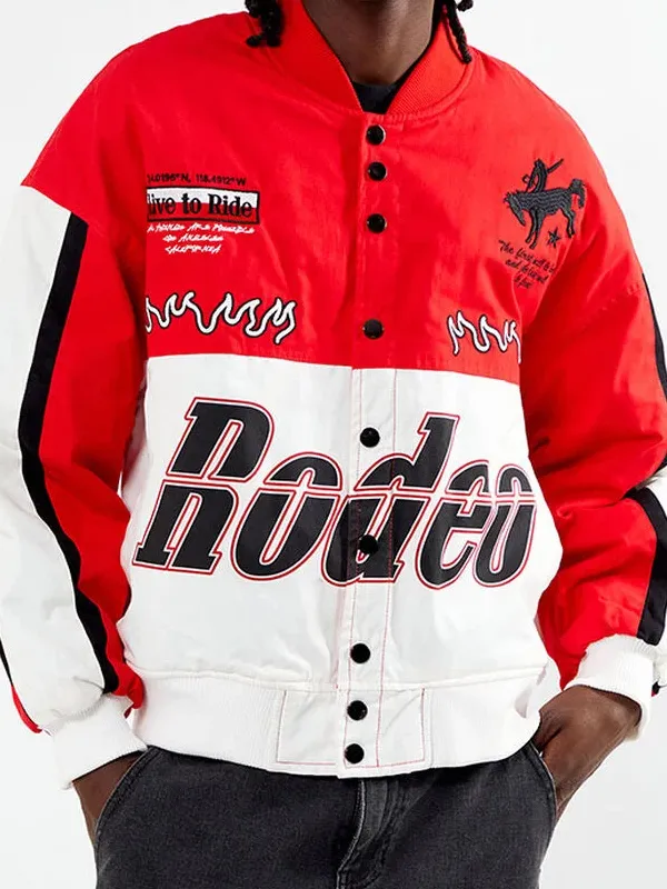Rodeo Las Vegas Racing Varsity Jacket