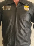 Rodeo Treasure Island Las Vegas Leather Jacket Black