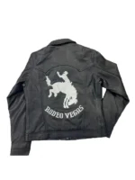 Rodeo Vegas Black Leather Jacket 2025
