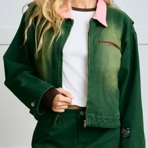 Rodeo Western Unisex Cotton Barn Jacket Classic Cowboy Style