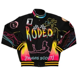 Travis Scott Rodeo Las Vegas Racing Jacket