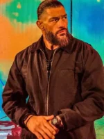 Roman Reigns WWE RAW Black Cotton Jacket
