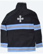 Shinra Kusakabe Fire Force S03 Black Cotton Jacket Men’s Anime Coat