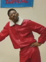Stop Playing With Me Tyler The Creator Red Leather Jacket