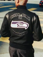 Super Bowl LX Seattle Seahawks Champions Varsity Jacket