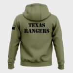 Texas Rangers Green Pullover Hoodie