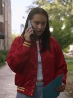 Lola Tung The Summer I Turned Pretty Red Jacket
