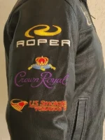 Rodeo Treasure Island Las Vegas Leather Jacket Black