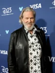 Jeff Bridges Tron Ares Black Leather Jacket