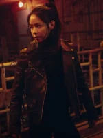 Twelve S01 Lee Joo-bin Black Biker Jacket