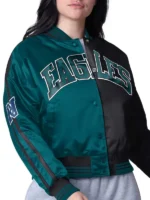 Mitzi Jackson Philadelphia Eagles Unisex Varsity Jacket