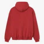 Chicago Bulls Fear of God NBA Red 90’s Hoodie - Image 2