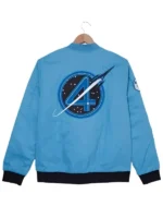 The Fantastic Four First Steps Blue Flight Jacket