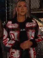 WWE NXT Izzy Moreno Leather Jacket 2025 - Image 2