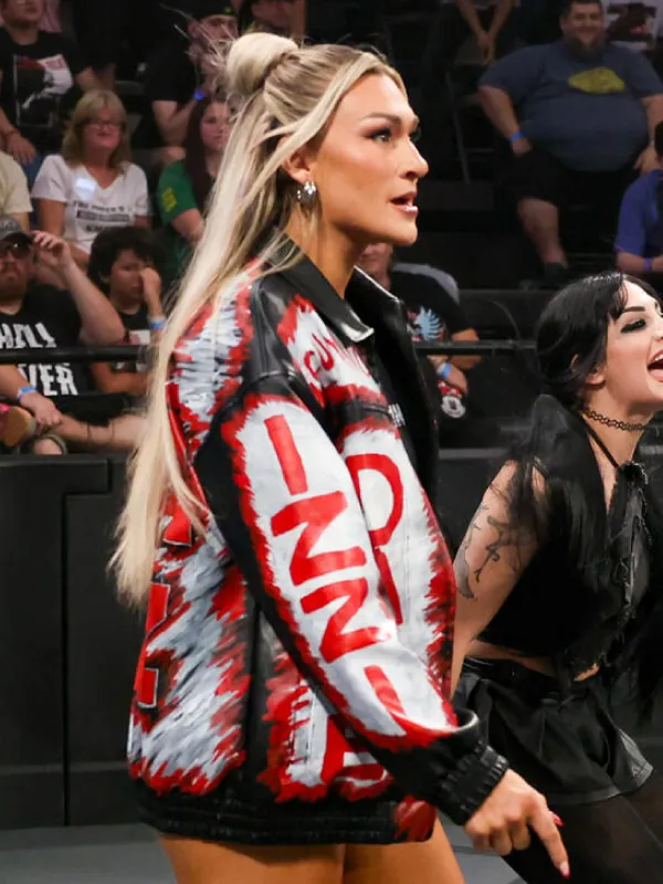 WWE NXT Izzy Moreno Leather Jacket 2025