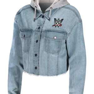 WWE SummerSlam 2025 New Jersey Blue Hooded Jacket