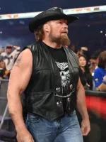 WWE SummerSlam Brock Lesnar Leather Vest