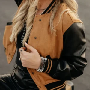 Women Rodeo Hattie Wool Jacket Brown