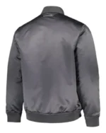 WWE Stone Cold Grey Satin Bomber Jacket