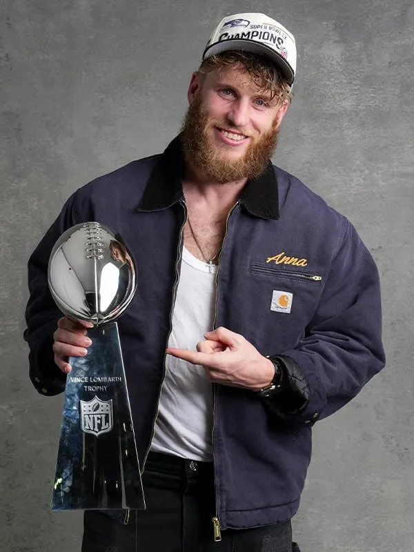 Cooper Kupp Super Bowl LX Blue Detroit Jacket