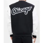 Chicago White Sox 1932 Green Varsity Jacket - Image 2