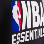 NBA x Essentials Grey & Black Oversized Hoodie - Image 5