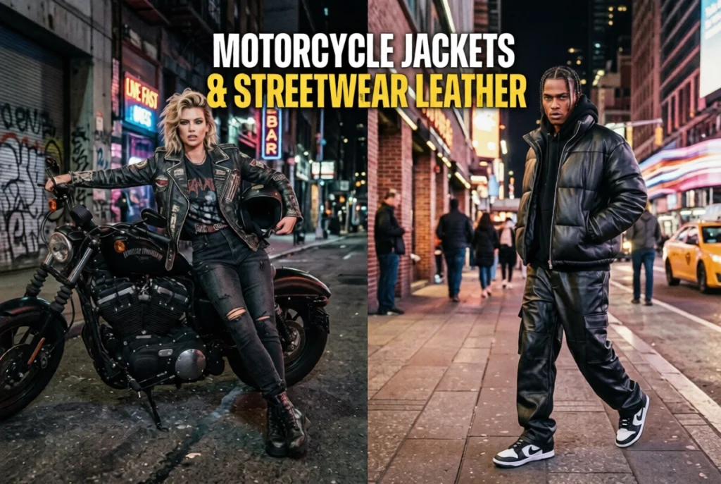 Motorcycle Jackets & Streetwear Leather