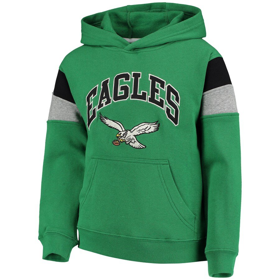 Kelly Green Philadelphia Eagles Retro Fleece Hoodie