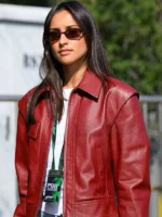 F1 Grand Prix Of China Alexandra Leclerc Red Jacket