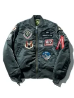 Alpha Industries Unisex Navy MA-1 Reversible Jacket