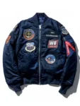 Alpha Industries Unisex Navy MA-1 Reversible Jacket