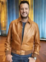 American Idol S24 Luke Bryan Leather Jacket