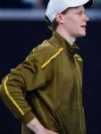 Australian Open Jannik Sinner Green Track Jacket