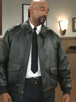 Beyond the Gates Malachi Malik Black Leather Jacket