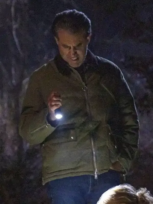 Scarpetta Pete Marino Green Jacket Scarpetta Pete Marino Green Jacket