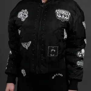 Bodybuilding x WWE Give it Your All Trin Bomber Jacket