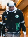 Boston Celtics Jordan Walsh Collared Cardigan